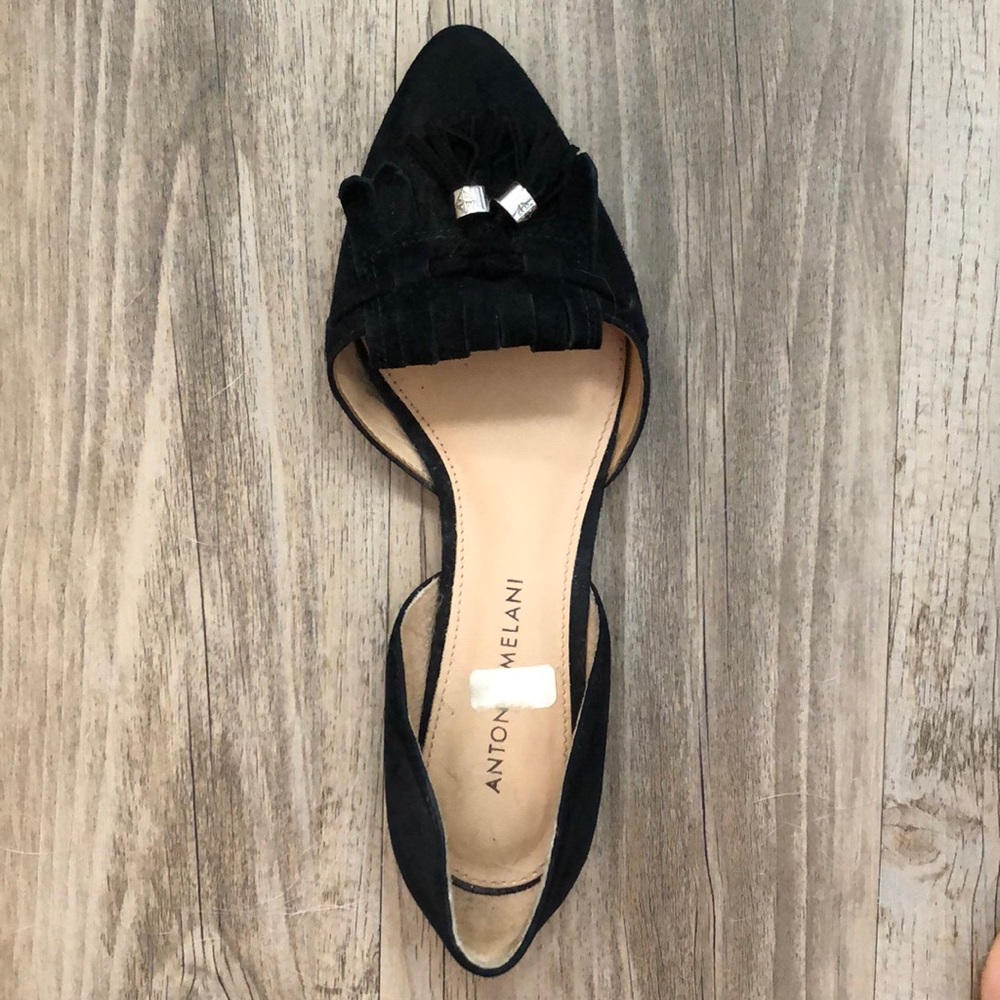 Antonio Melani black flats